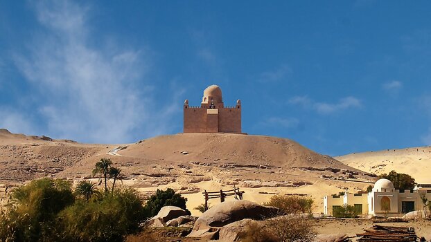 Mausoleum Aga Khan III. und IV. in Assuan